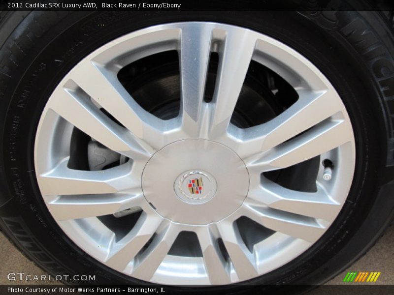 Black Raven / Ebony/Ebony 2012 Cadillac SRX Luxury AWD