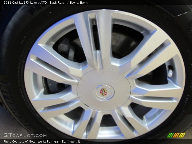 Black Raven / Ebony/Ebony 2012 Cadillac SRX Luxury AWD