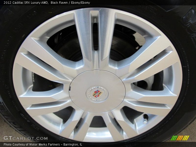 Black Raven / Ebony/Ebony 2012 Cadillac SRX Luxury AWD
