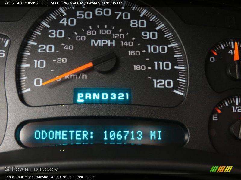 Steel Gray Metallic / Pewter/Dark Pewter 2005 GMC Yukon XL SLE