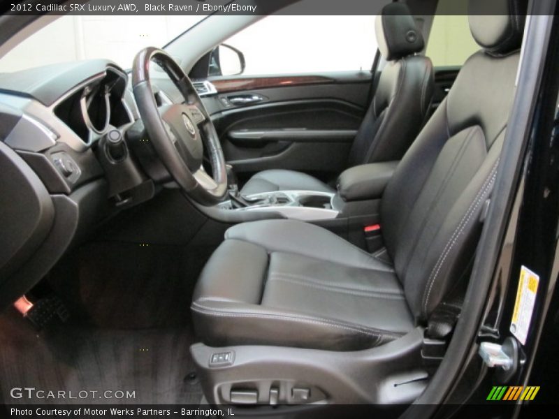 Black Raven / Ebony/Ebony 2012 Cadillac SRX Luxury AWD