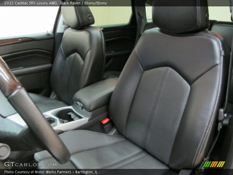 Black Raven / Ebony/Ebony 2012 Cadillac SRX Luxury AWD