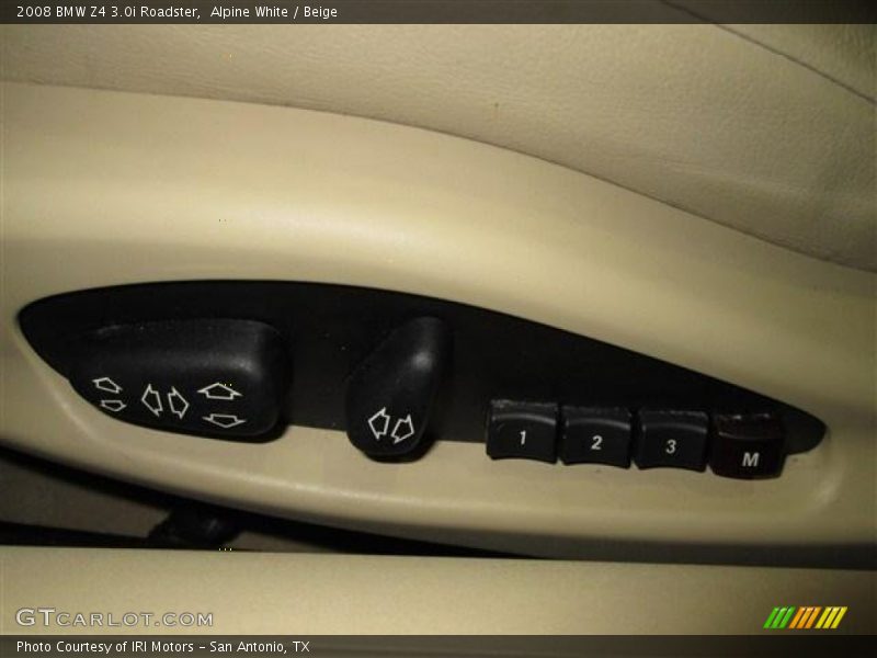 Alpine White / Beige 2008 BMW Z4 3.0i Roadster