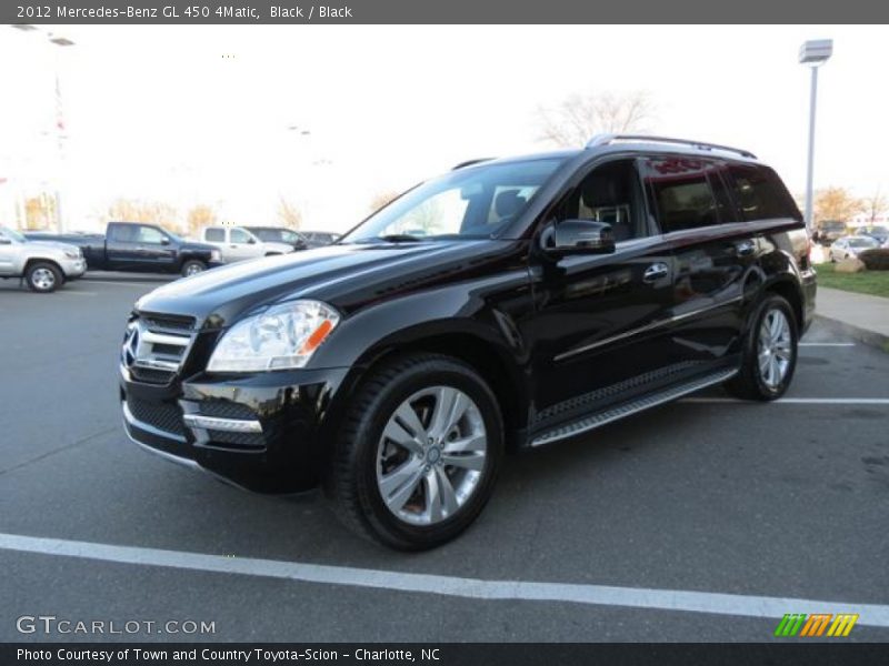 Black / Black 2012 Mercedes-Benz GL 450 4Matic