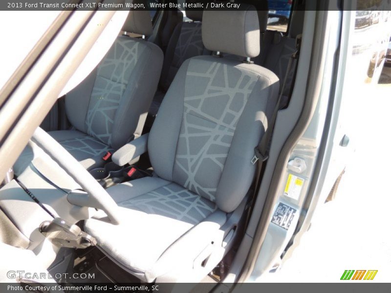 Front Seat of 2013 Transit Connect XLT Premium Wagon