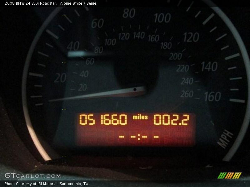 Alpine White / Beige 2008 BMW Z4 3.0i Roadster