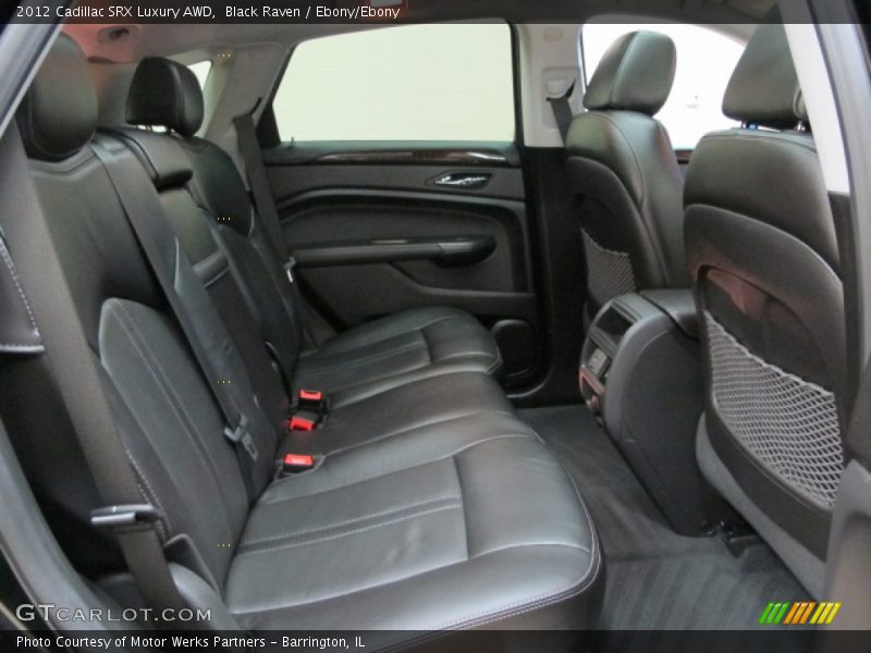 Black Raven / Ebony/Ebony 2012 Cadillac SRX Luxury AWD