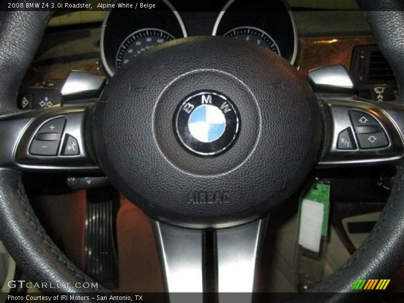 Alpine White / Beige 2008 BMW Z4 3.0i Roadster