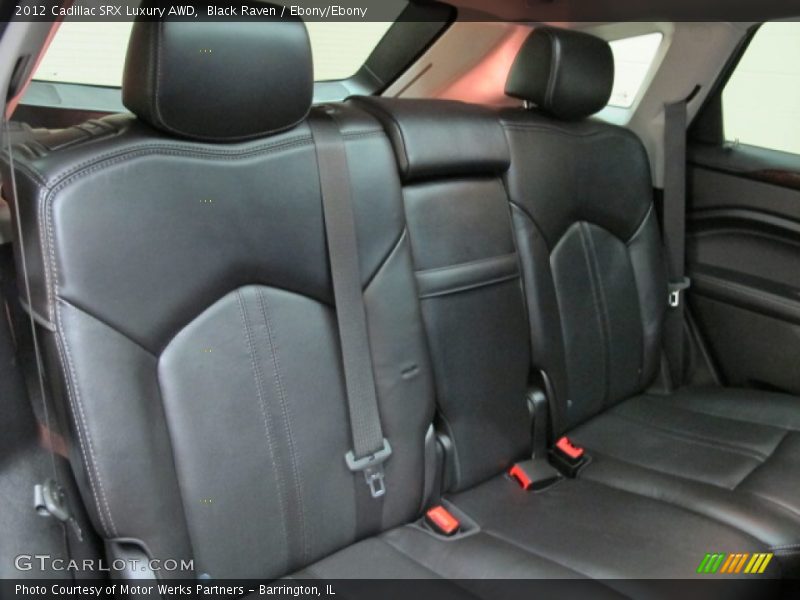 Black Raven / Ebony/Ebony 2012 Cadillac SRX Luxury AWD