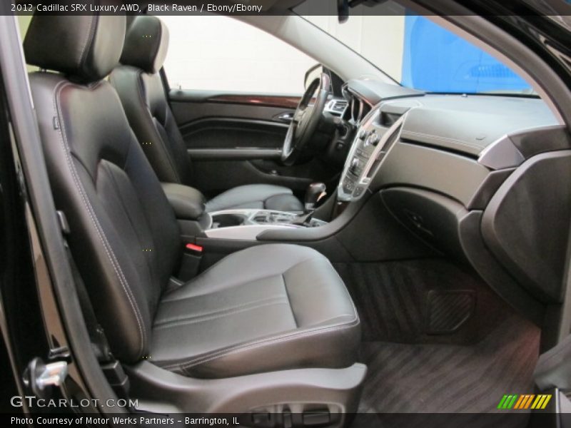 Black Raven / Ebony/Ebony 2012 Cadillac SRX Luxury AWD