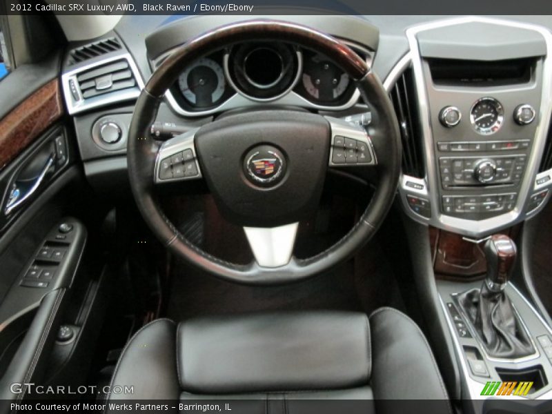 Black Raven / Ebony/Ebony 2012 Cadillac SRX Luxury AWD