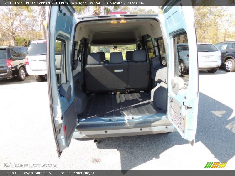 Winter Blue Metallic / Dark Gray 2013 Ford Transit Connect XLT Premium Wagon