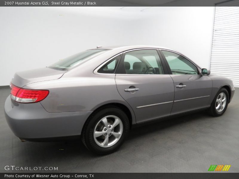 Steel Gray Metallic / Black 2007 Hyundai Azera GLS