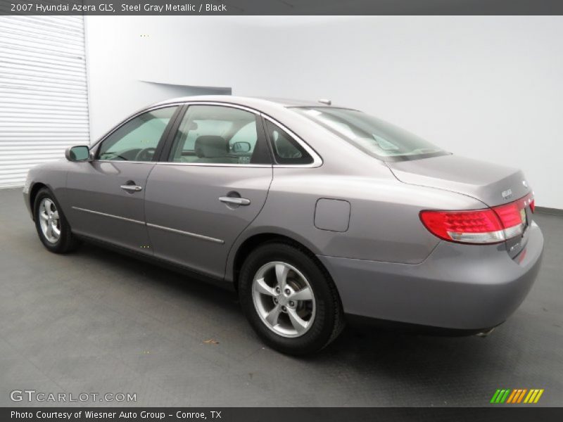 Steel Gray Metallic / Black 2007 Hyundai Azera GLS