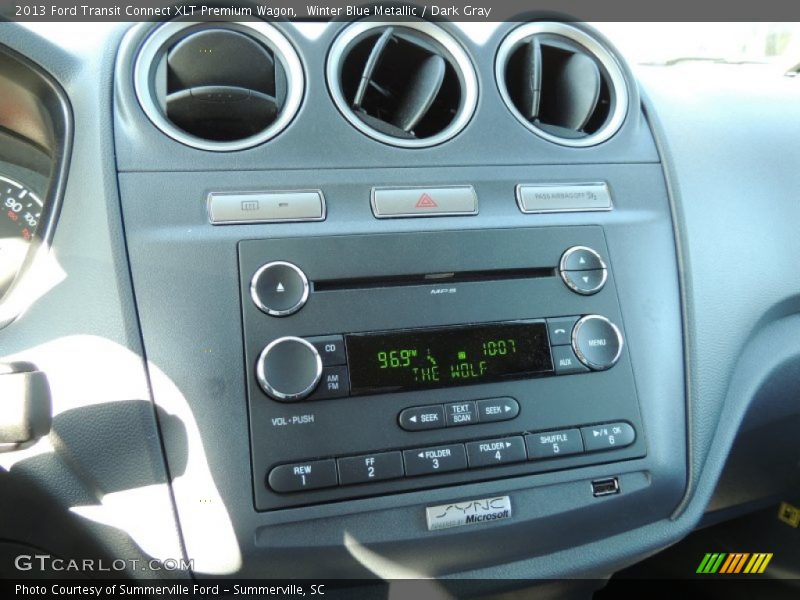Controls of 2013 Transit Connect XLT Premium Wagon