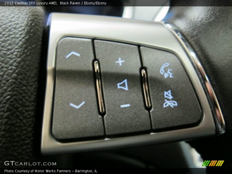 Black Raven / Ebony/Ebony 2012 Cadillac SRX Luxury AWD