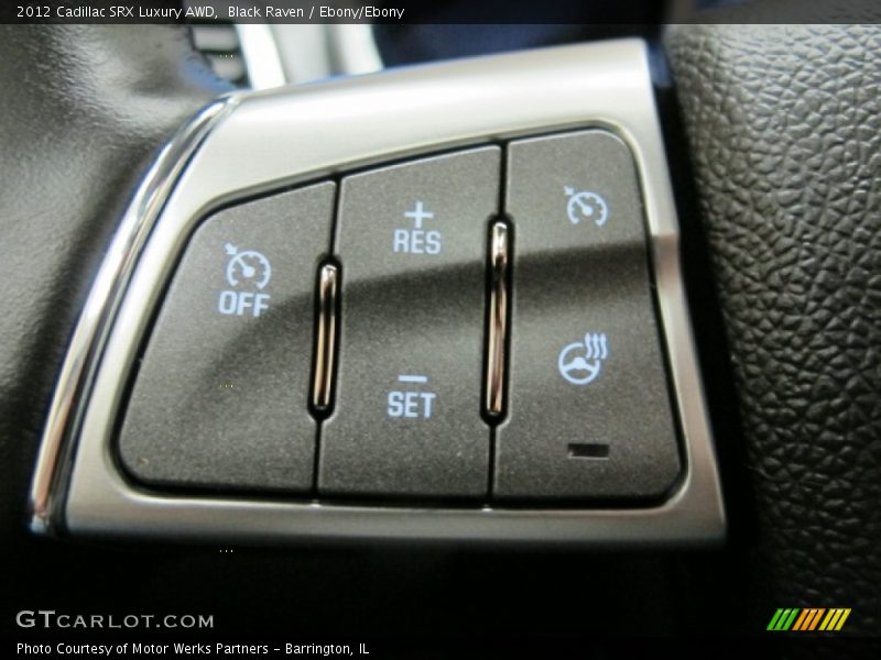 Black Raven / Ebony/Ebony 2012 Cadillac SRX Luxury AWD