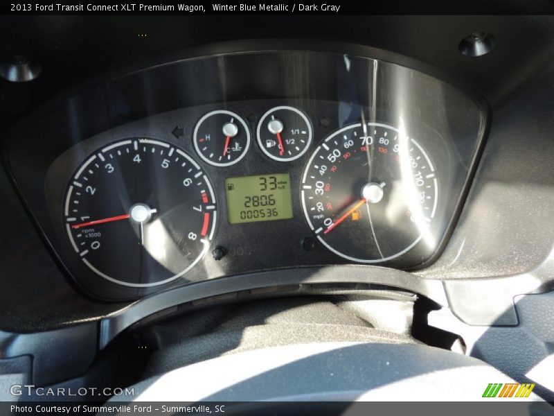  2013 Transit Connect XLT Premium Wagon XLT Premium Wagon Gauges