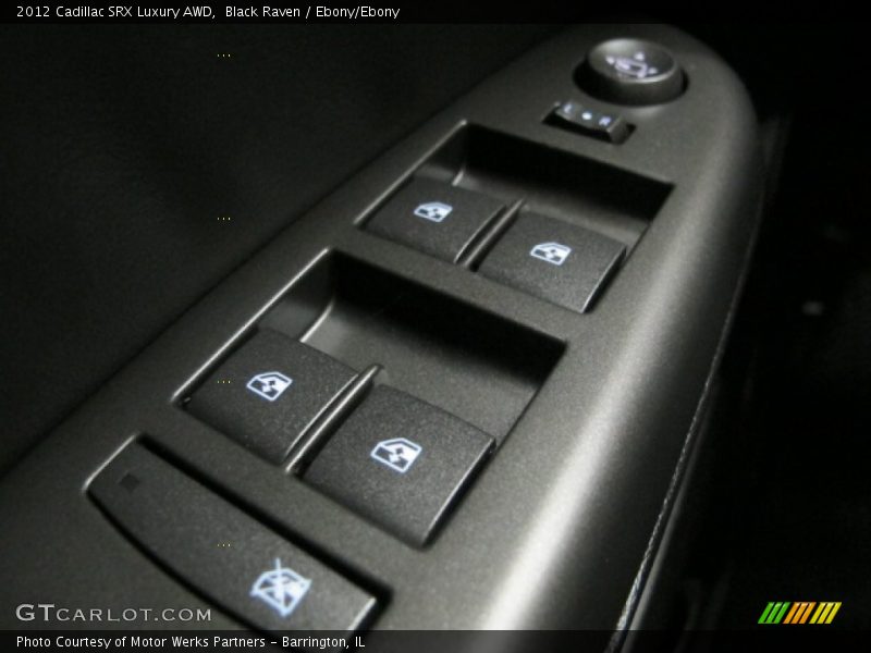 Black Raven / Ebony/Ebony 2012 Cadillac SRX Luxury AWD