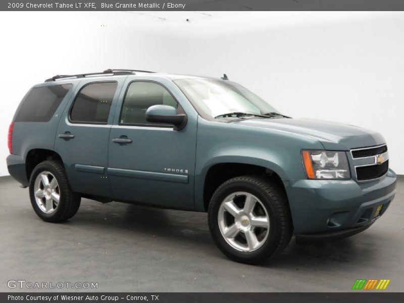 Blue Granite Metallic / Ebony 2009 Chevrolet Tahoe LT XFE