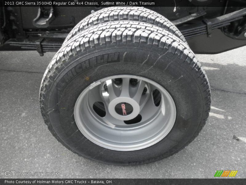  2013 Sierra 3500HD Regular Cab 4x4 Chassis Wheel