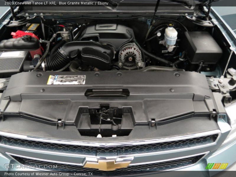 Blue Granite Metallic / Ebony 2009 Chevrolet Tahoe LT XFE