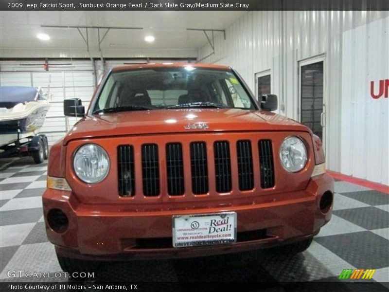 Sunburst Orange Pearl / Dark Slate Gray/Medium Slate Gray 2009 Jeep Patriot Sport