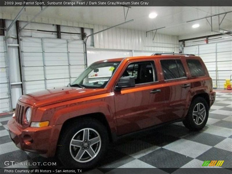 Sunburst Orange Pearl / Dark Slate Gray/Medium Slate Gray 2009 Jeep Patriot Sport