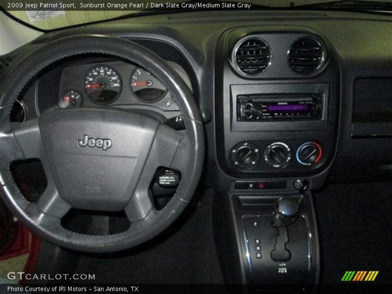 Sunburst Orange Pearl / Dark Slate Gray/Medium Slate Gray 2009 Jeep Patriot Sport