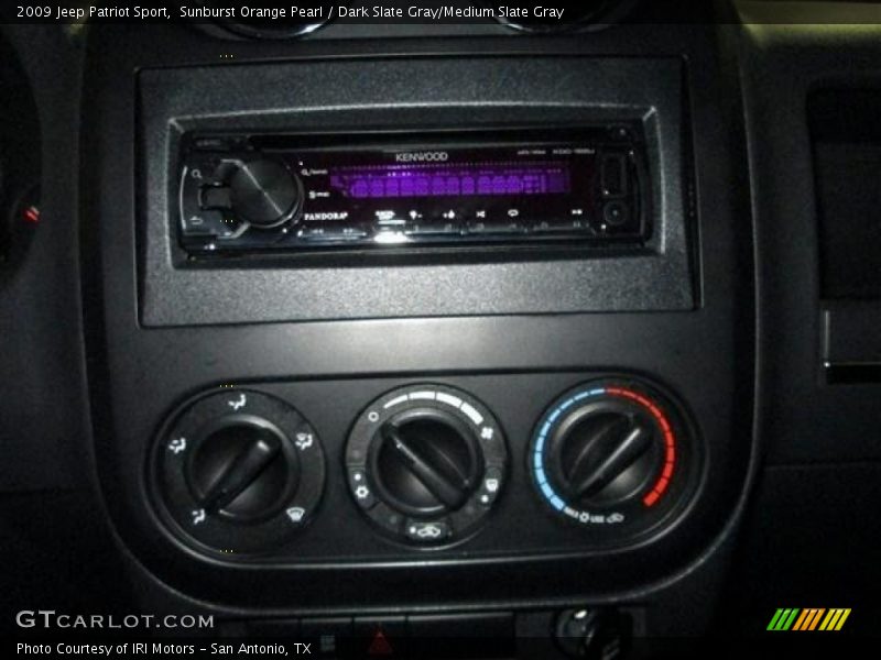 Sunburst Orange Pearl / Dark Slate Gray/Medium Slate Gray 2009 Jeep Patriot Sport