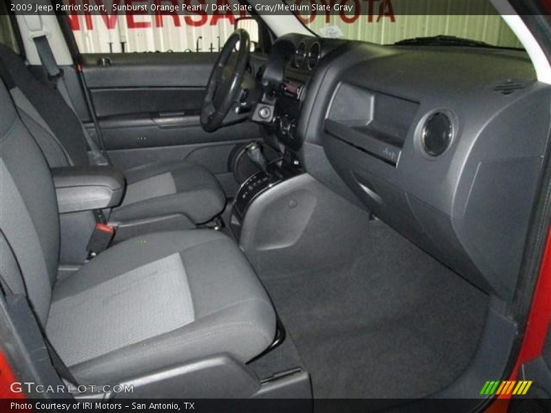 Sunburst Orange Pearl / Dark Slate Gray/Medium Slate Gray 2009 Jeep Patriot Sport