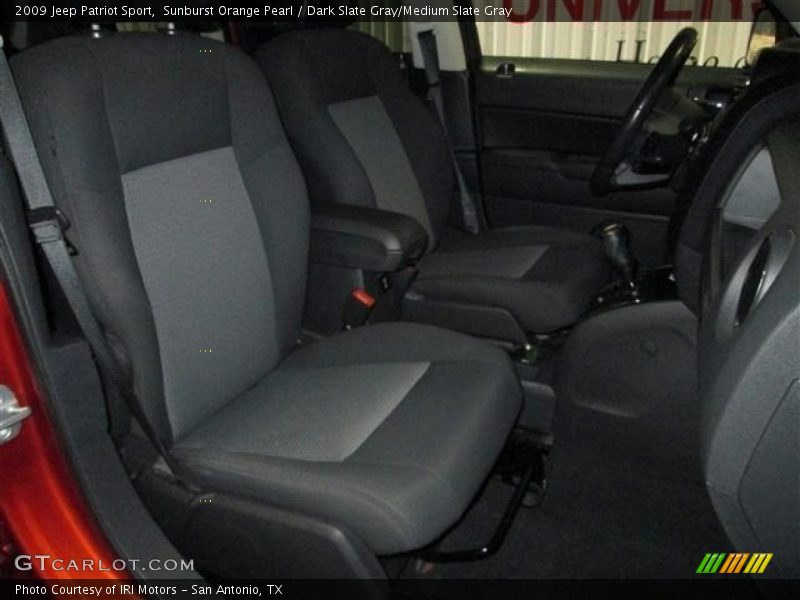 Sunburst Orange Pearl / Dark Slate Gray/Medium Slate Gray 2009 Jeep Patriot Sport