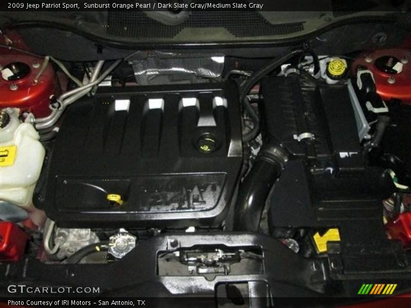 Sunburst Orange Pearl / Dark Slate Gray/Medium Slate Gray 2009 Jeep Patriot Sport