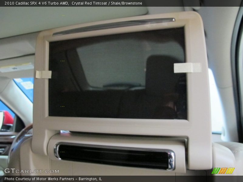 Crystal Red Tintcoat / Shale/Brownstone 2010 Cadillac SRX 4 V6 Turbo AWD