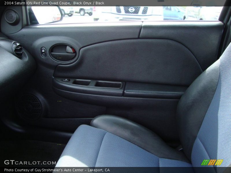 Black Onyx / Black 2004 Saturn ION Red Line Quad Coupe