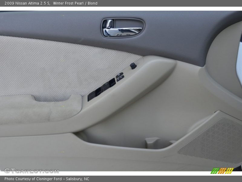 Winter Frost Pearl / Blond 2009 Nissan Altima 2.5 S
