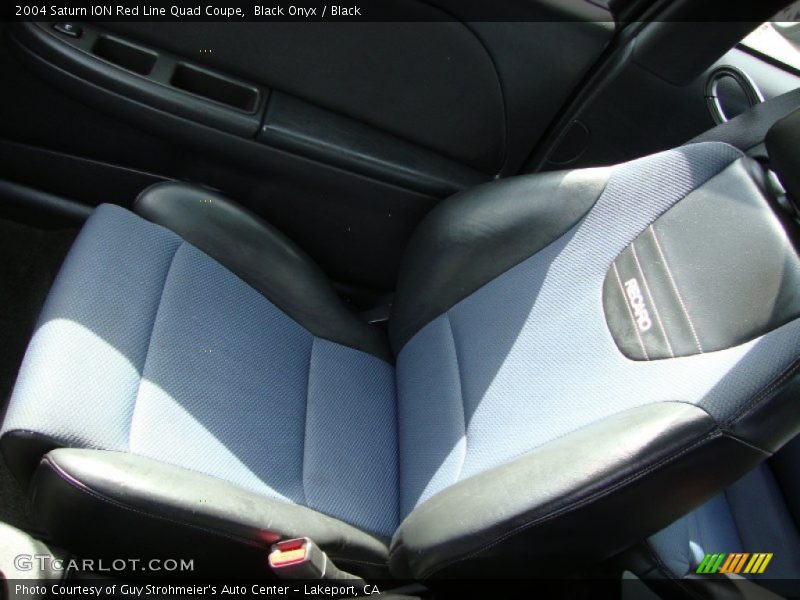Black Onyx / Black 2004 Saturn ION Red Line Quad Coupe