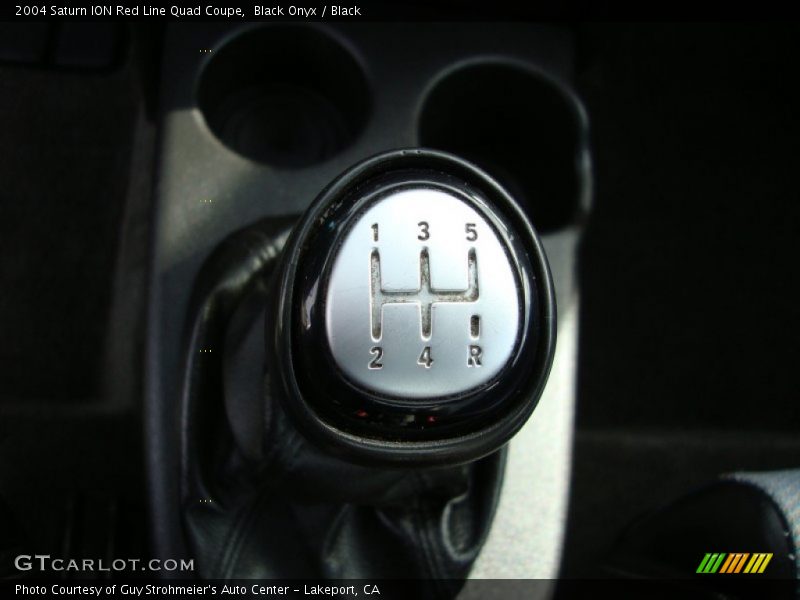 Black Onyx / Black 2004 Saturn ION Red Line Quad Coupe