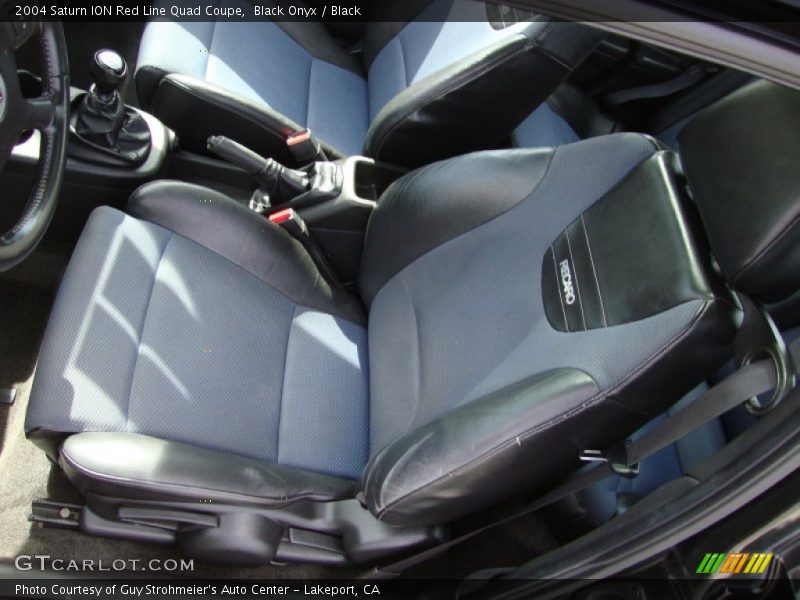 Black Onyx / Black 2004 Saturn ION Red Line Quad Coupe