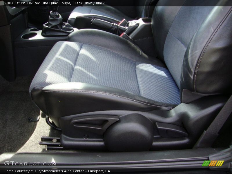 Black Onyx / Black 2004 Saturn ION Red Line Quad Coupe