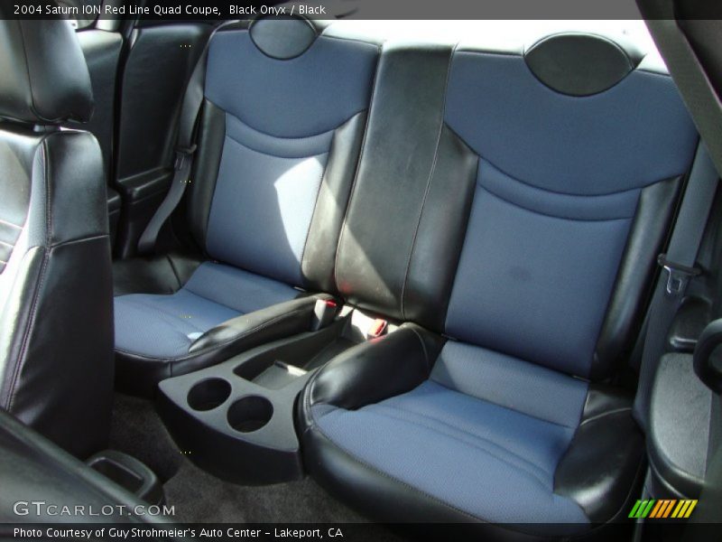 Black Onyx / Black 2004 Saturn ION Red Line Quad Coupe