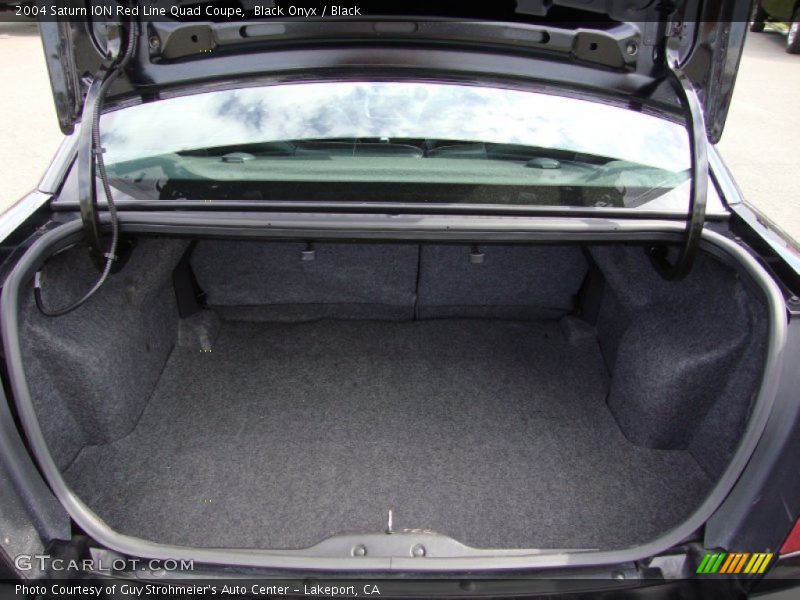 Black Onyx / Black 2004 Saturn ION Red Line Quad Coupe