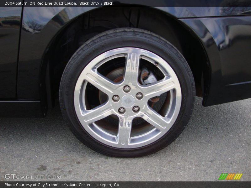 Black Onyx / Black 2004 Saturn ION Red Line Quad Coupe