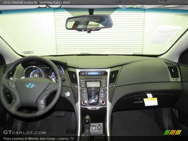 Dashboard of 2013 Sonata SE