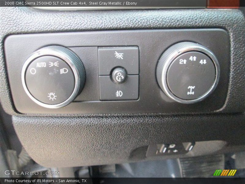 Steel Gray Metallic / Ebony 2008 GMC Sierra 2500HD SLT Crew Cab 4x4