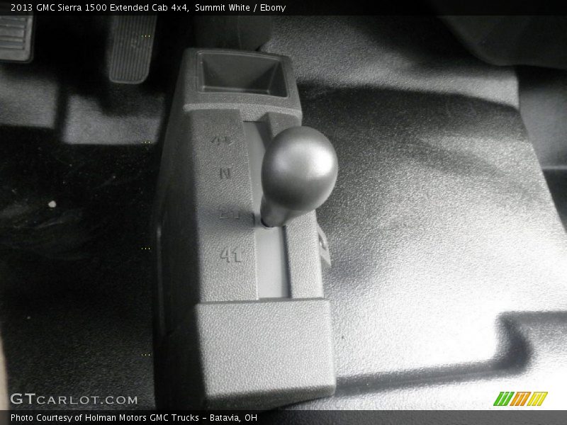 Summit White / Ebony 2013 GMC Sierra 1500 Extended Cab 4x4