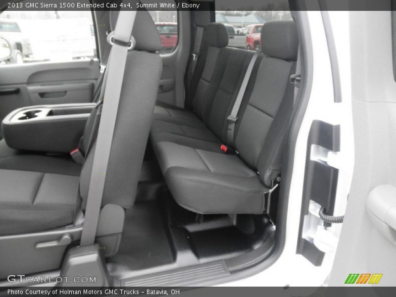 Summit White / Ebony 2013 GMC Sierra 1500 Extended Cab 4x4