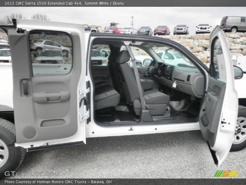 Summit White / Ebony 2013 GMC Sierra 1500 Extended Cab 4x4