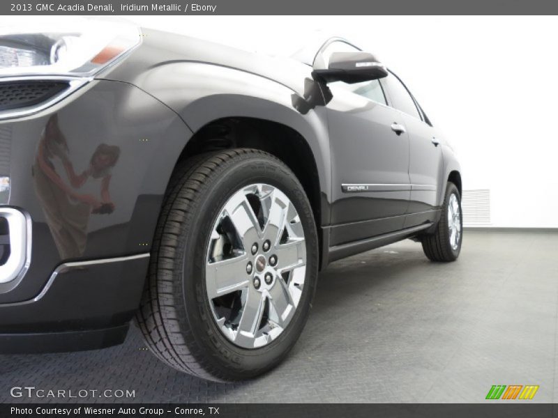 Iridium Metallic / Ebony 2013 GMC Acadia Denali