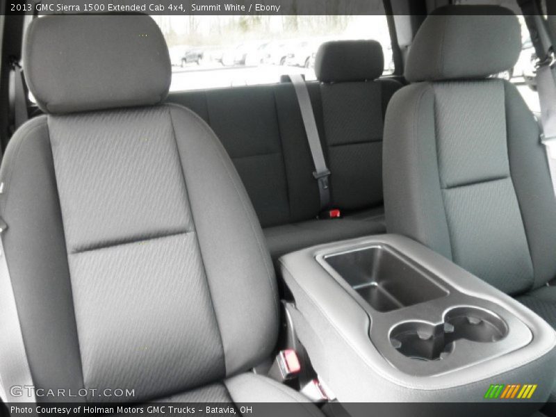 Summit White / Ebony 2013 GMC Sierra 1500 Extended Cab 4x4